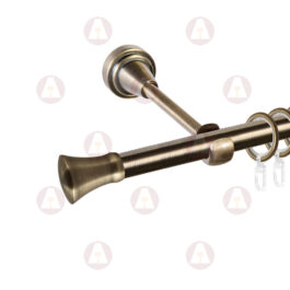 Карниз 1-рядный «Монако» D16 Гладкая Антик