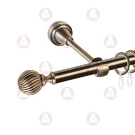 Карниз 1-рядный «Орион» D16 Гладкая Антик