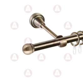 Карниз 1-рядный «Сфера» D16 Гладкая Антик