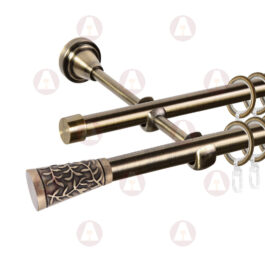 Карниз 2-рядный «Севилья» D16 Гладкая Антик