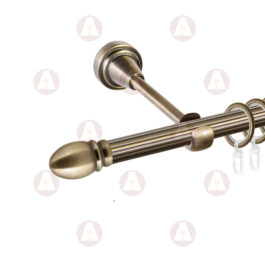 Карниз 1-рядный «Белуно» D16 Рифленая Антик