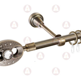 Карниз 1-рядный «Игнацио» D16 Рифленая Антик