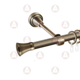 Карниз 1-рядный «Монако» D16 Рифленая Антик