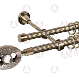 Карниз 2-рядный «Игнацио» D16 Риф / Риф Антик