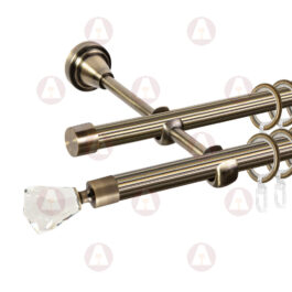 Карниз 2-рядный «Корона» D16 Риф / Риф Антик