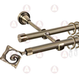 Карниз 2-рядный «Лабиринт» D16 Риф / Риф Антик