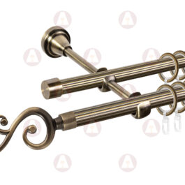 Карниз 2-рядный «Лоза» D16 Риф / Риф Антик