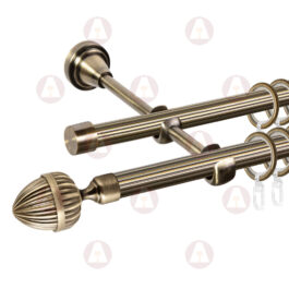 Карниз 2-рядный «Милано» D16 Риф / Риф Антик