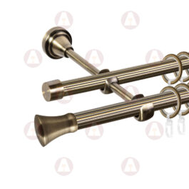 Карниз 2-рядный «Монако» D16 Риф / Риф Антик