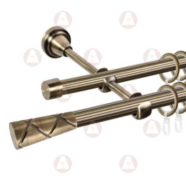 Карниз 2-рядный «Трапеция» D16 Риф / Риф Антик