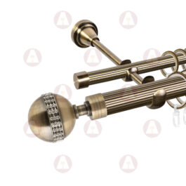 Карниз 2-рядный «Авея» D25 Риф / Риф Антик