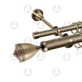 Карниз 2-рядный «Версус» D25 Риф / Риф Антик