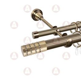 Карниз 2-рядный «Зевс» D25 Риф / Риф Антик