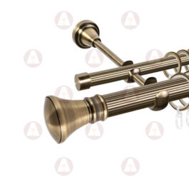 Карниз 2-рядный «Колокол» D25 Риф / Риф Антик