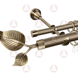 Карниз 2-рядный «Лист большой» D25 Риф / Риф Антик