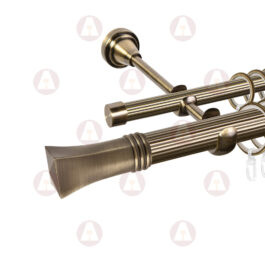 Карниз 2-рядный «Малага» D25 Риф / Риф Антик