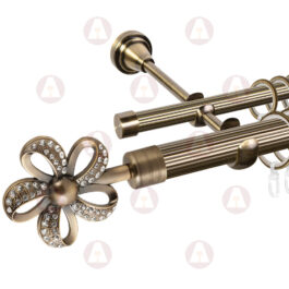 Карниз 2-рядный «Ромилда» D25 Риф / Риф Антик