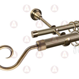 Карниз 2-рядный «Тапас» D25 Риф / Риф Антик