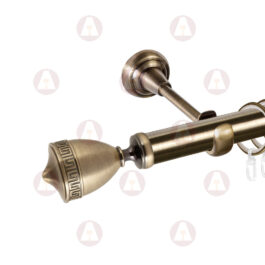 Карниз 1-рядный «Версус» D25 Гладкая Антик