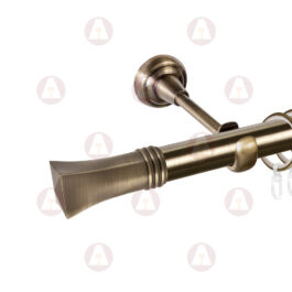 Карниз 1-рядный «Малага» D25 Гладкая Антик