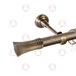 Карниз 1-рядный «Малага» D25 Рифленая Антик